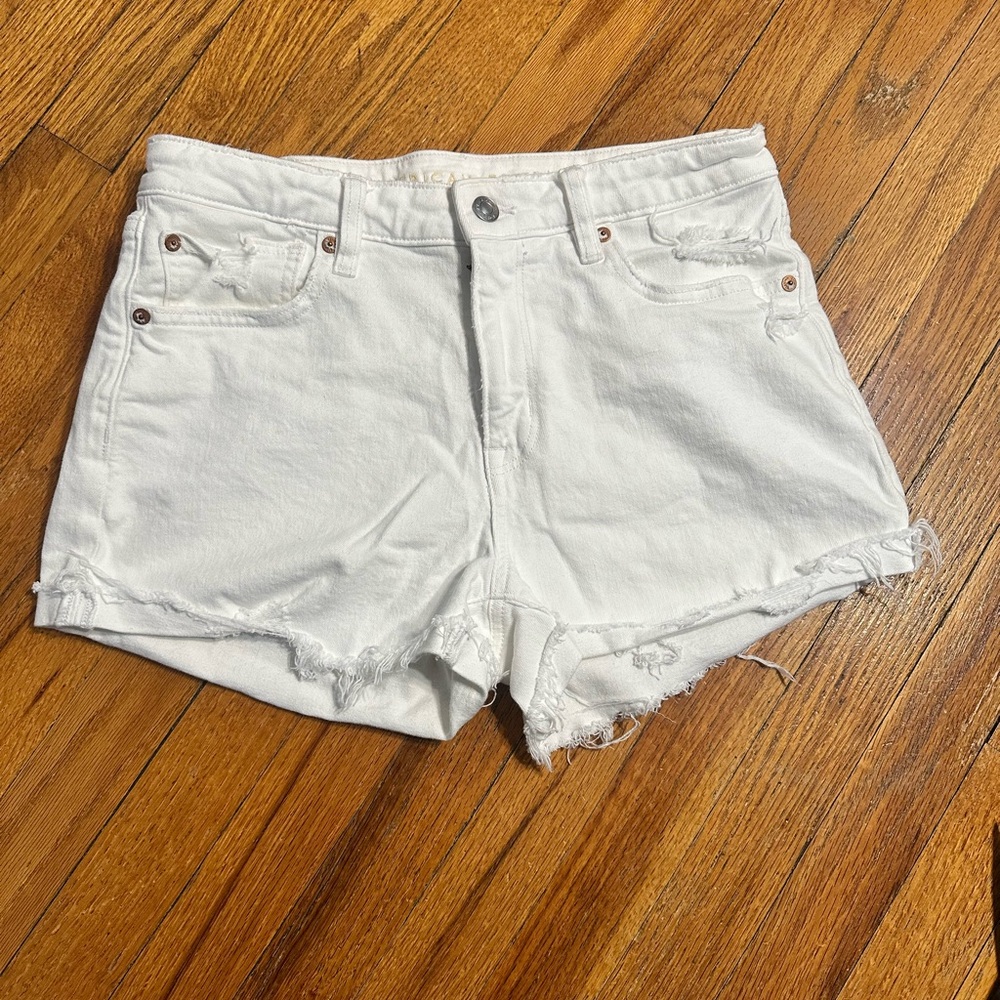 American Eagle Outfitters White Jean Shorts